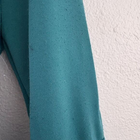 Alexia Admor Bow Neck Ruffle Sleeve  green Dress size XS - Picture 6 of 13